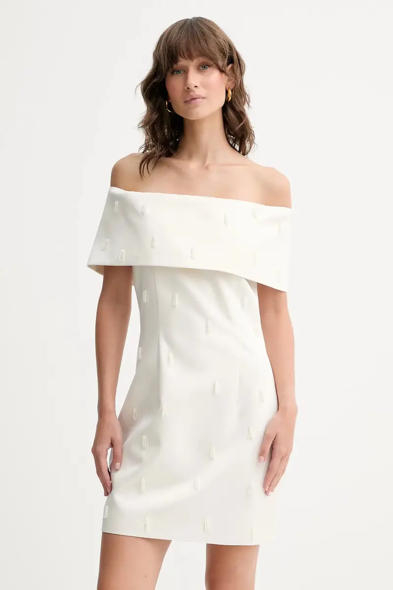 vestito colore beige 114188857