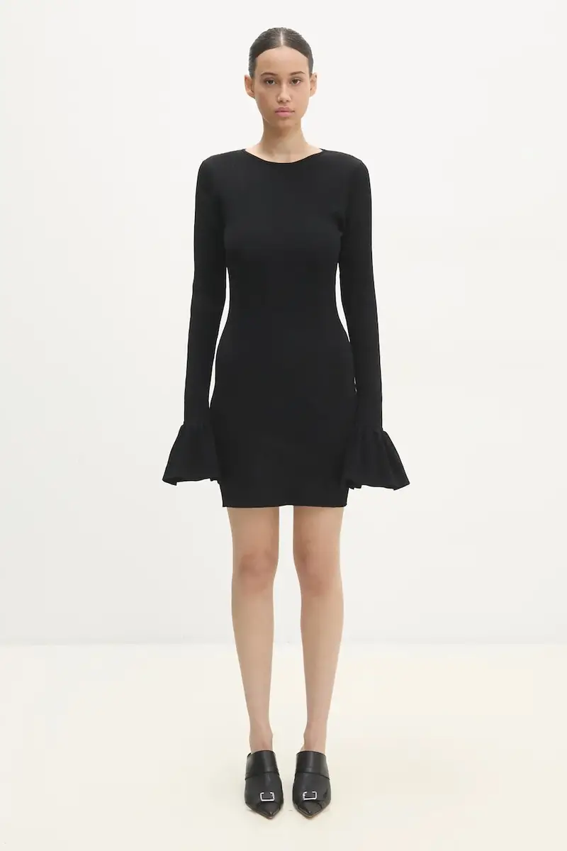 vestito colore nero 113621100