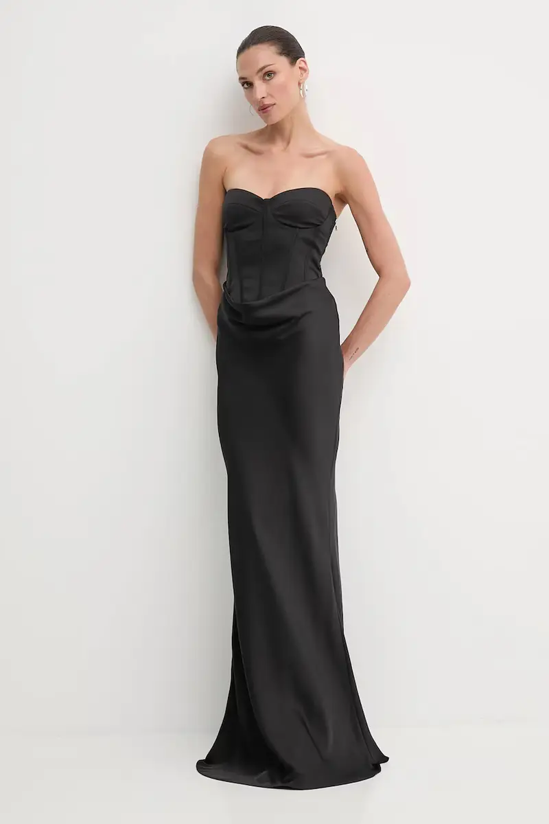 vestito colore nero 114330100 miniatura 2