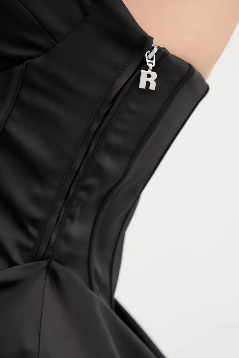 vestito colore nero 114330100 miniatura 5