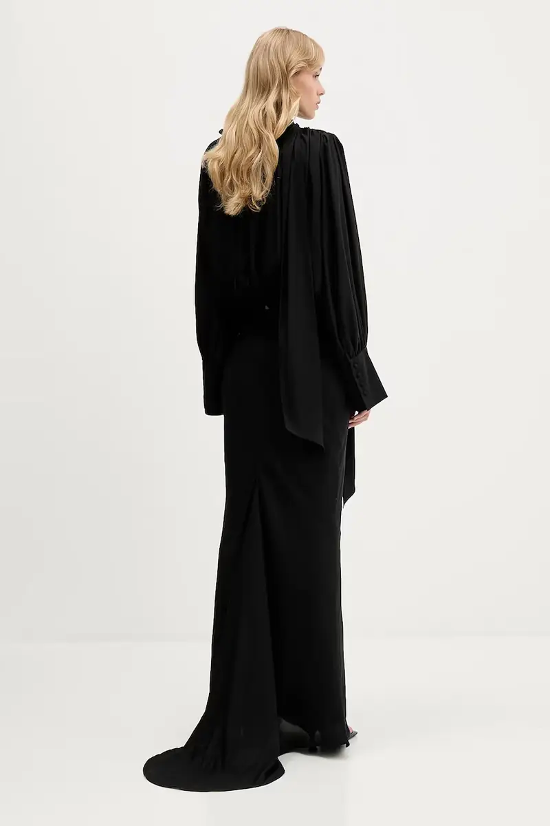 vestito colore nero 115019100 miniatura 3