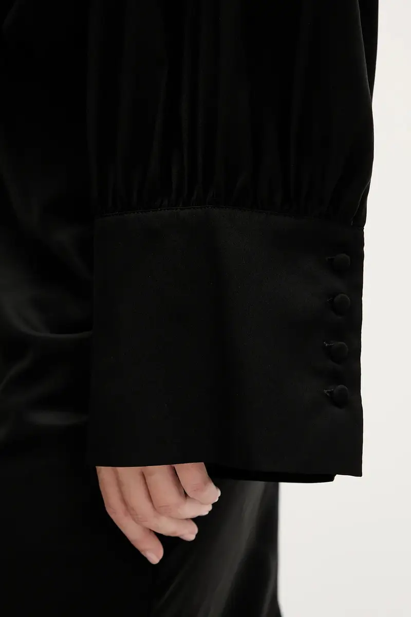 vestito colore nero 115019100 miniatura 5