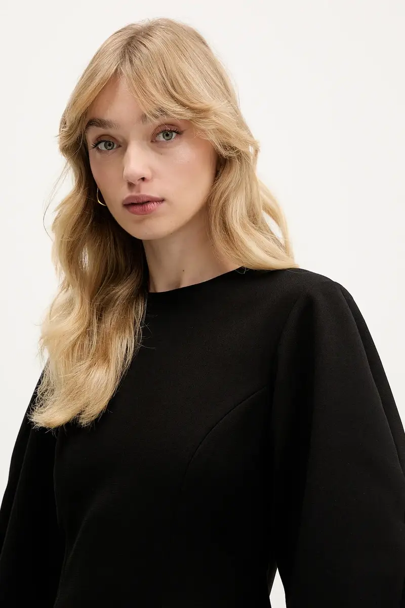 vestito colore nero 115194100 miniatura 4