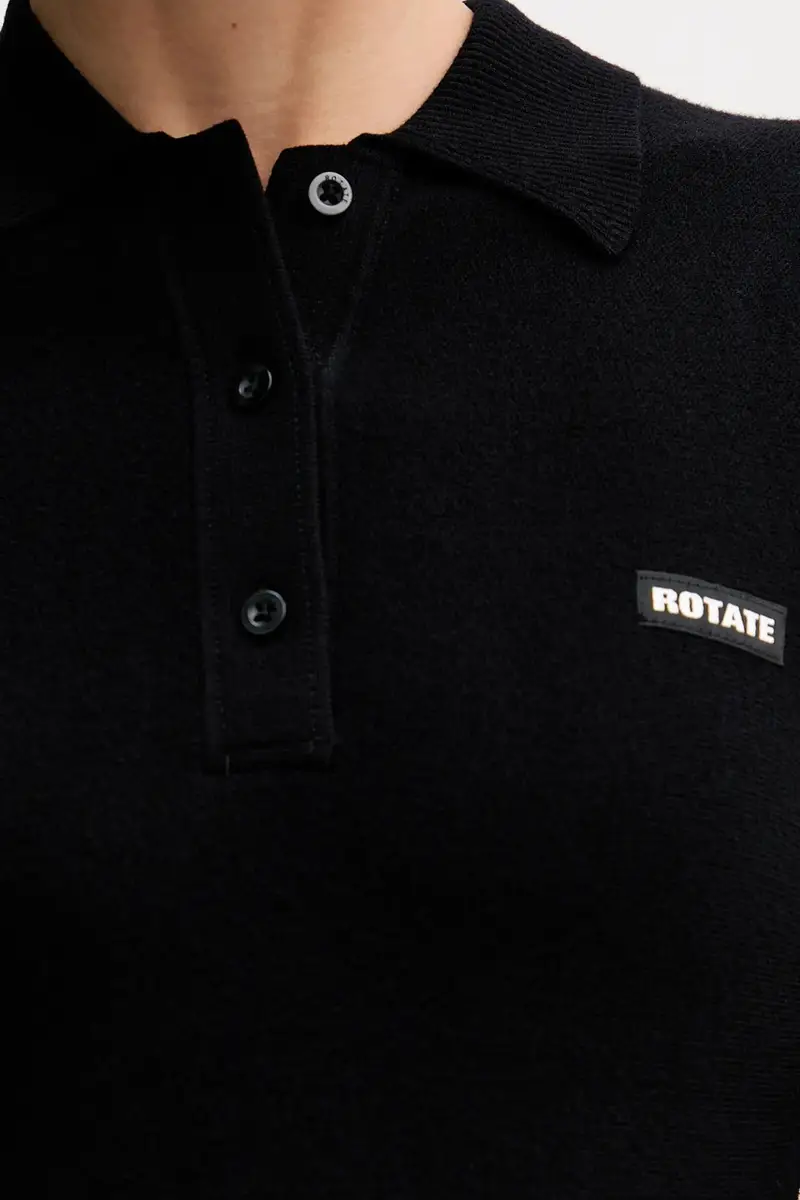 vestito con lana colore nero 115488100 miniatura 5