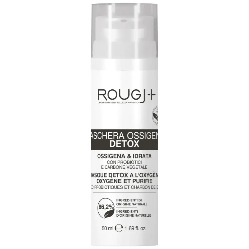 Detergenza Maschera viso all'ossigeno attivo detox - Maschera viso purificante