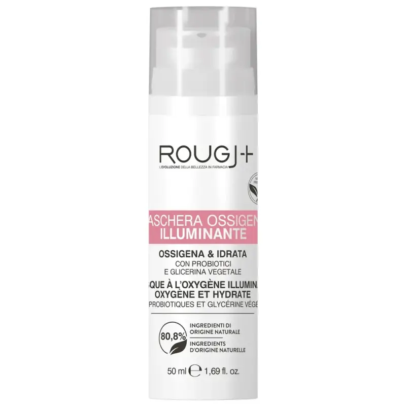 Detergenza Maschera viso all'ossigeno attivo illuminante - Maschera illuminante viso