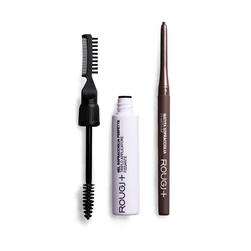 Occhi Kit Sopracciglia Perfette 02 - Medium - Matita sopracciglia,Gel e mascara Sopracciglia