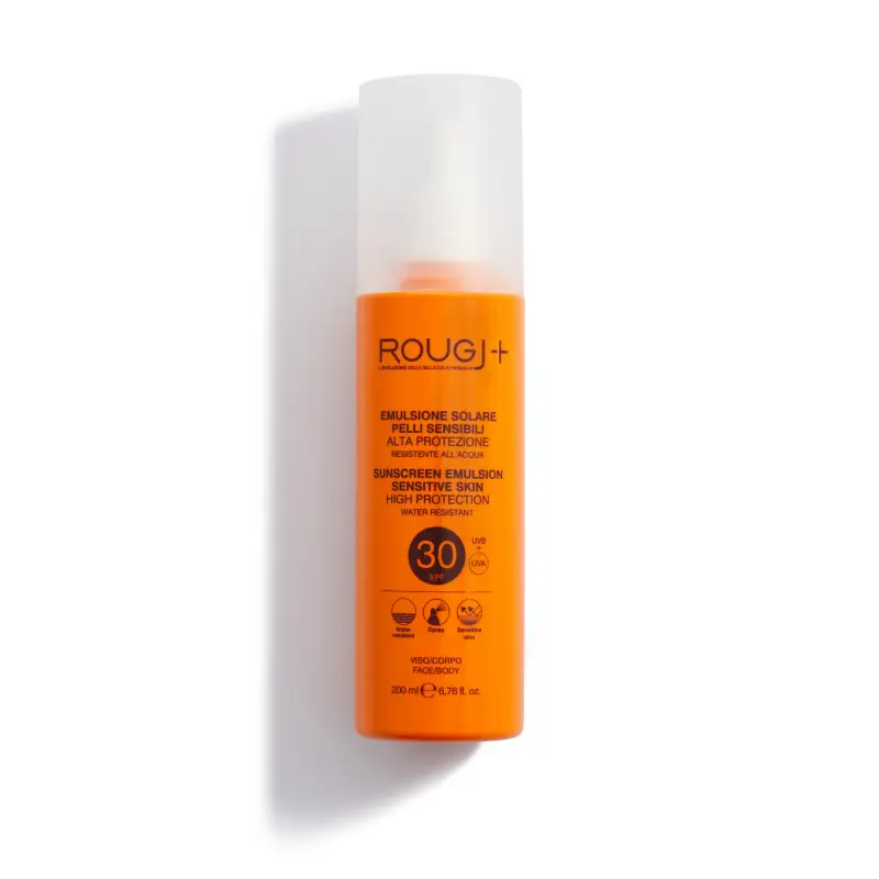 Solari Emulsione Solare Pelli Sensibili SPF30 - Protezione solare viso,Solari alta protezione