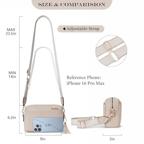 Roulens Borsa a tracolla Donna Multicolore 2630698 miniatura 3