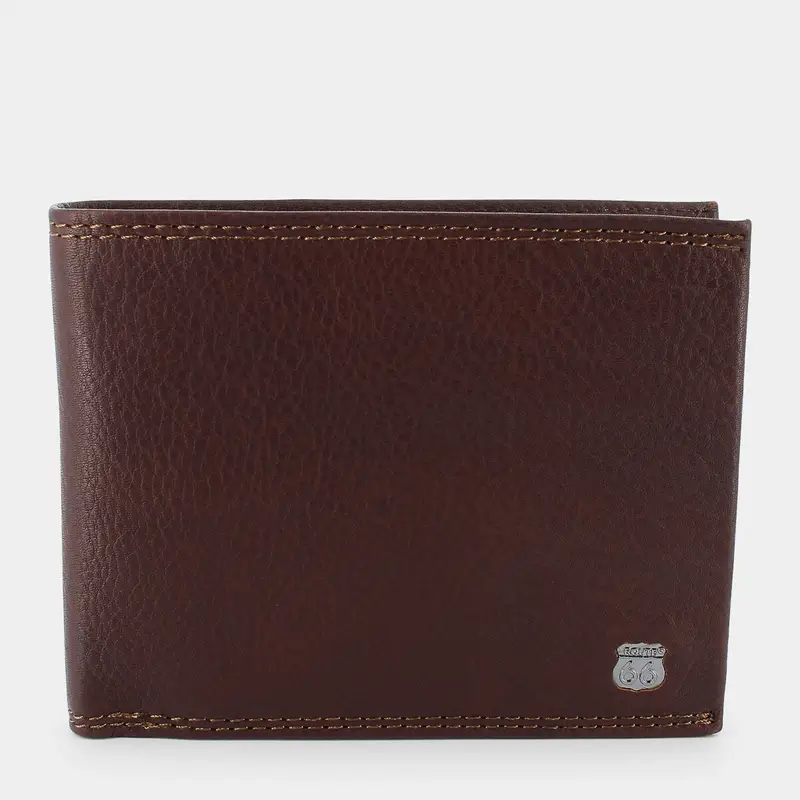 Portafoglio Route 66 da Uomo, marrone