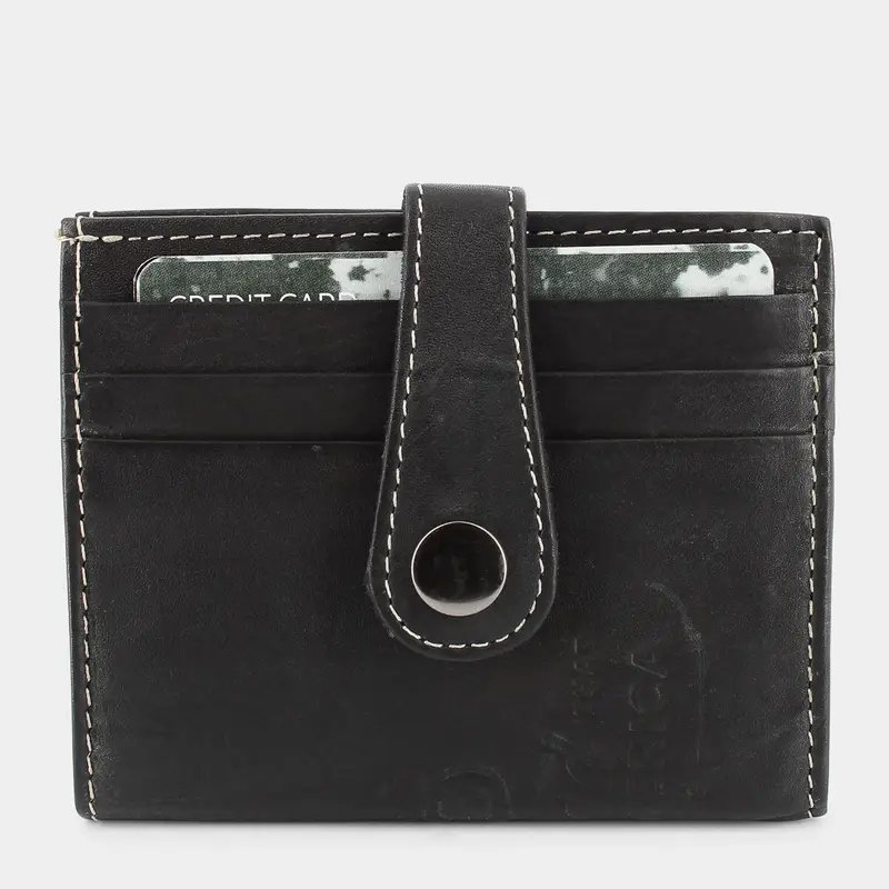 Portapatente Route 66 da Uomo, nero