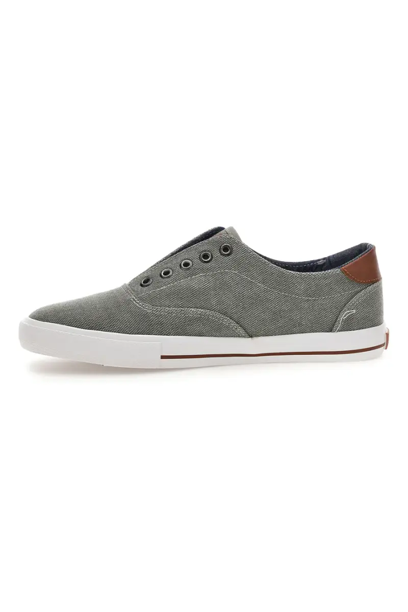 Sneakers grigie lacci Route 66 RO91414 [GRIGIO] miniatura 4