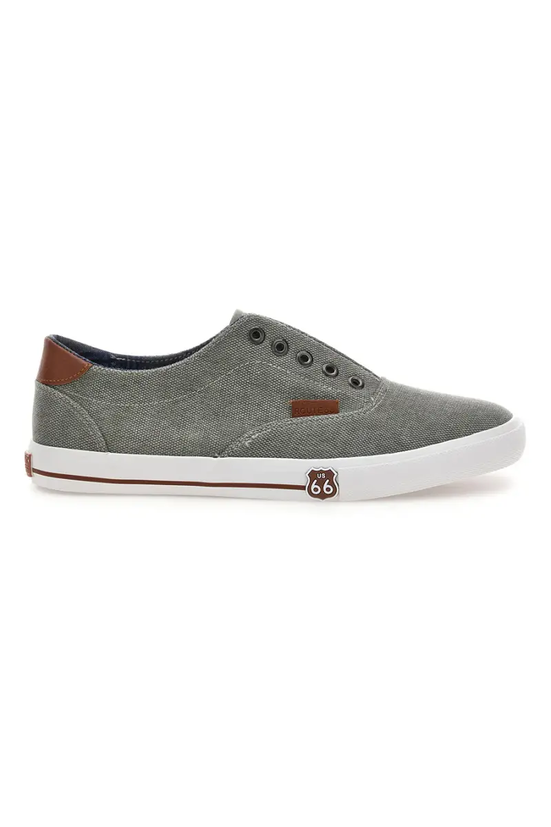 Sneakers grigie lacci Route 66 RO91414 [GRIGIO]