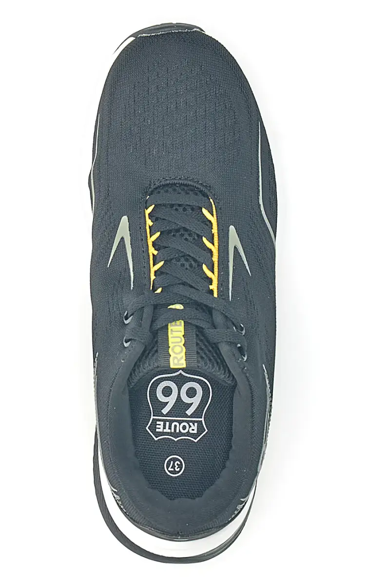 Sneakers nera Route 66 RO61036B [NERO] miniatura 3