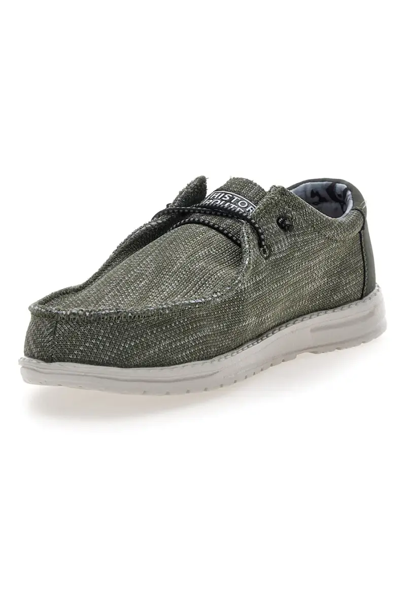 Sneakers verdi lacci Route 66 RO41815 [ARMY] miniatura 3