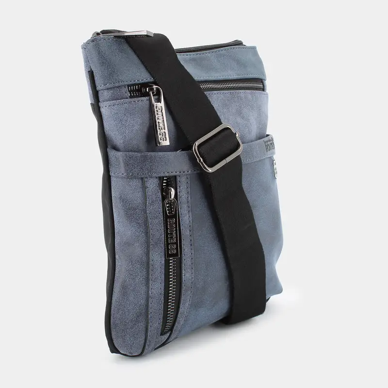 Tracolle Route 66 da Uomo, blu miniatura 2