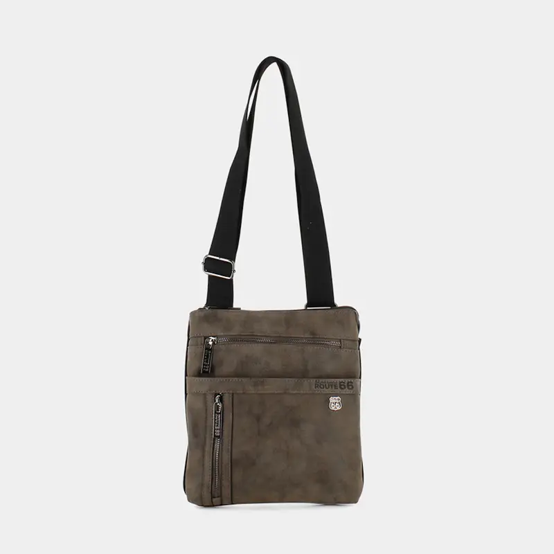 Tracolle Route 66 da Uomo, marrone