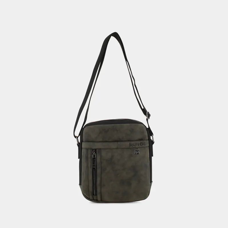 Tracolle Route 66 da Uomo, nero