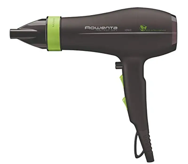Rowenta CV6030 Asciugacapelli Sistema Instant Dry, Phon per Capelli 2110W, 6 Combinazioni di Velocità/Temperatura, Generatore di Ioni
