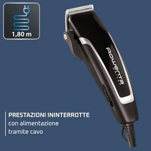 Rowenta TN1603 Driver, Tagliacapelli, Lame in acciaio Inox, Potenza non Stop, Lame progettate per durare 15 anni, 4 miniatura 2