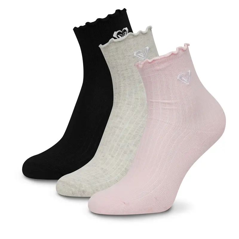 Calzini lunghi Roxy AS_ROXY_01Z_SS25 (3-PACK) Rosa