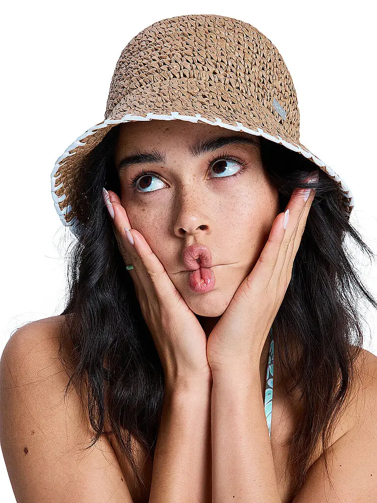 Cappello da sole da donna Spotless Sunnies marrone | S/M