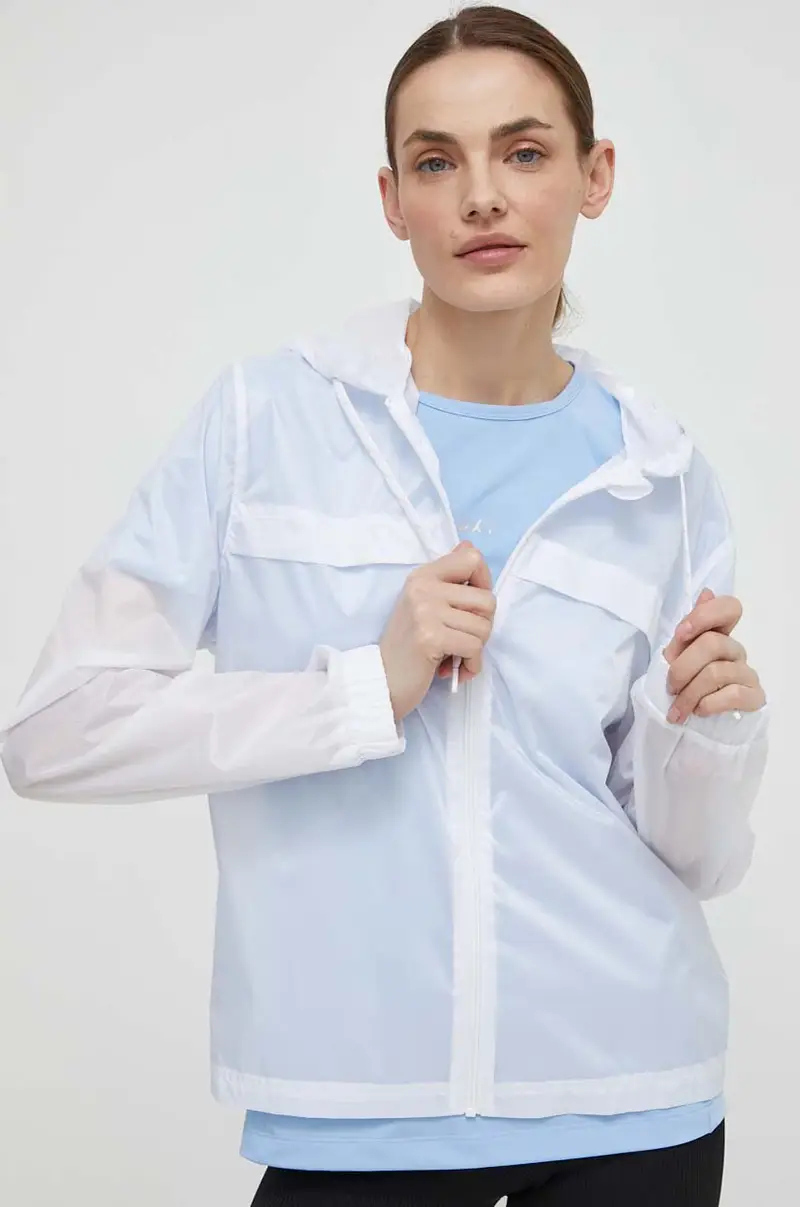 giacca da corsa Pure Pursuit colore bianco ERJJK03590