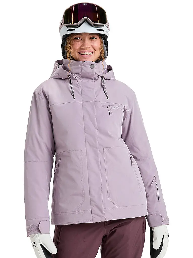 Giacca da snowboard da donna Brylee Hoodie rosa | M
