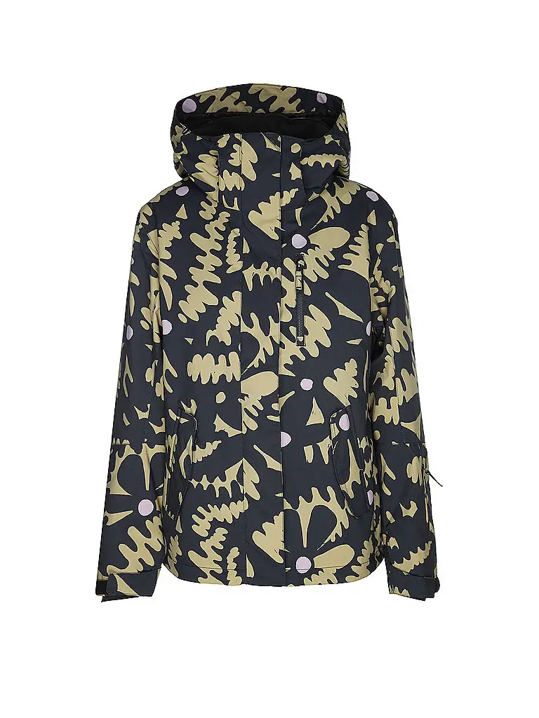 Giacca da snowboard da donna Jetty Hoodie multicolore | S