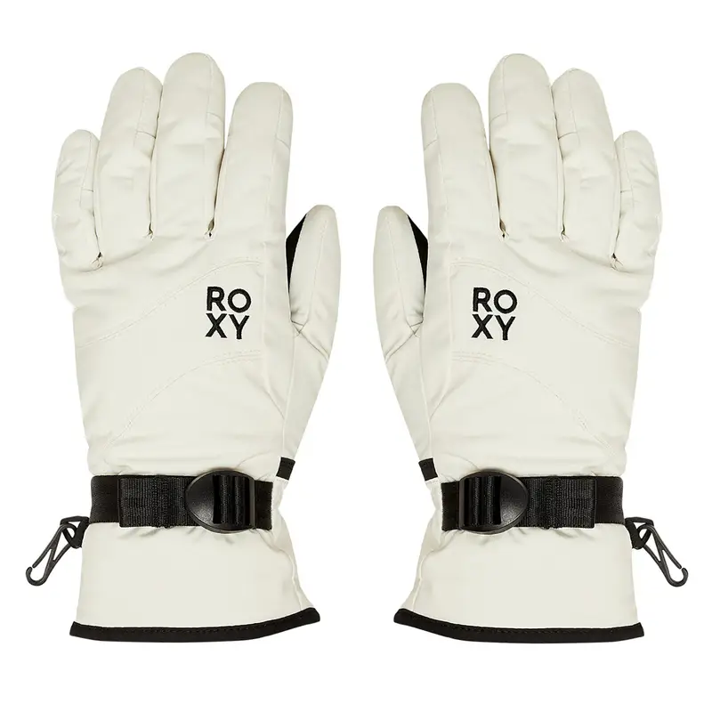 Guanti da snowboard Roxy Jetty Solid ERJHN03267 Bianco