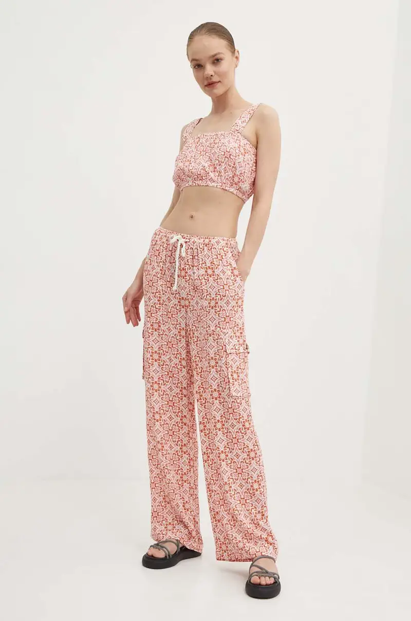 pantaloni PRECIOUS donna colore arancione ERJNP03562