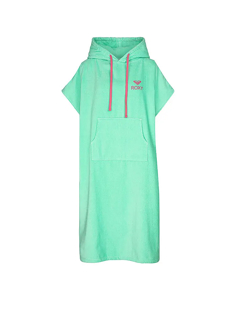 Poncho da bagno da donna Infinite Lagoon verde