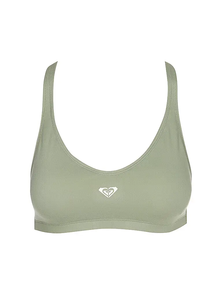 Reggiseno sportivo da donna Heart Into It oliva | S