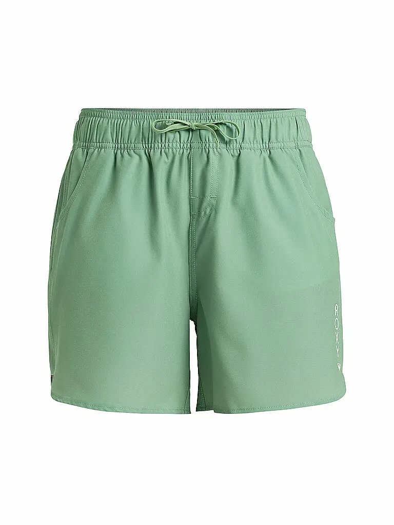 Shorts da donna Wave 5 pollici verde chiaro | XS
