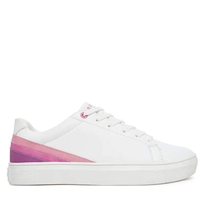 Roxy Sneakers Donna V12-903 Bianco e Rosa