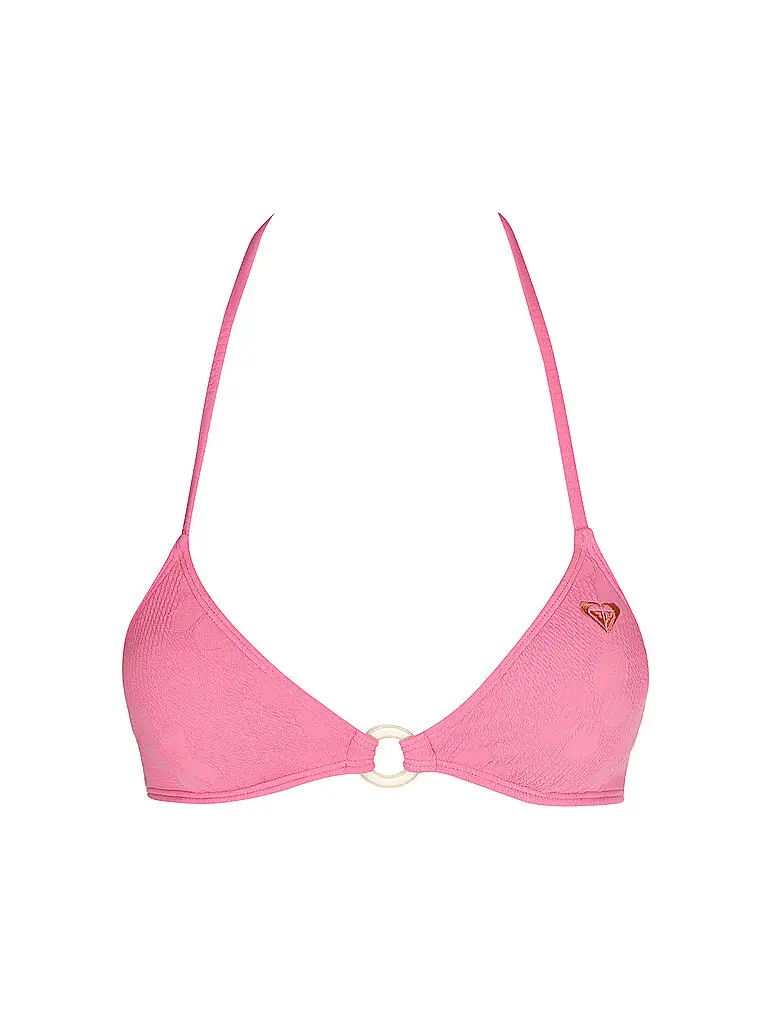 Top bikini da donna Paradise Fixed Tri rosa | XS