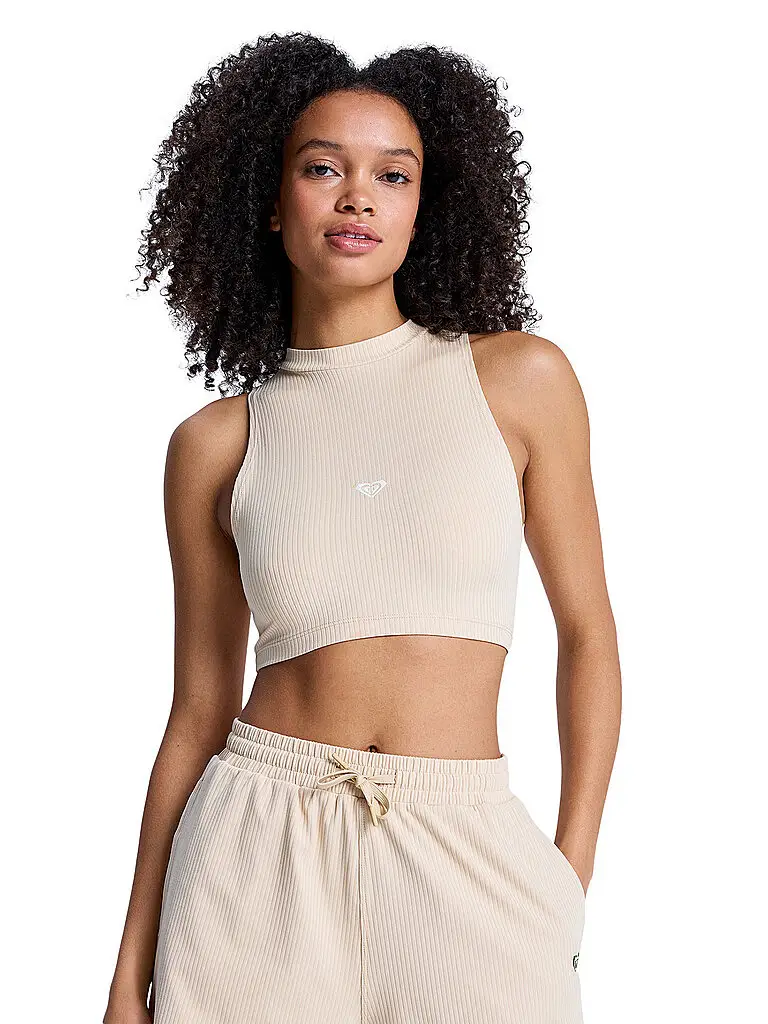 Top da donna RISE AND VIBE beige | XS