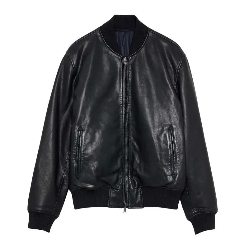 BOMBER DOUBLE FACE PELLE