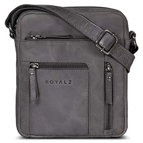 ROYALZ Borsello Uomo Grigio 2984026