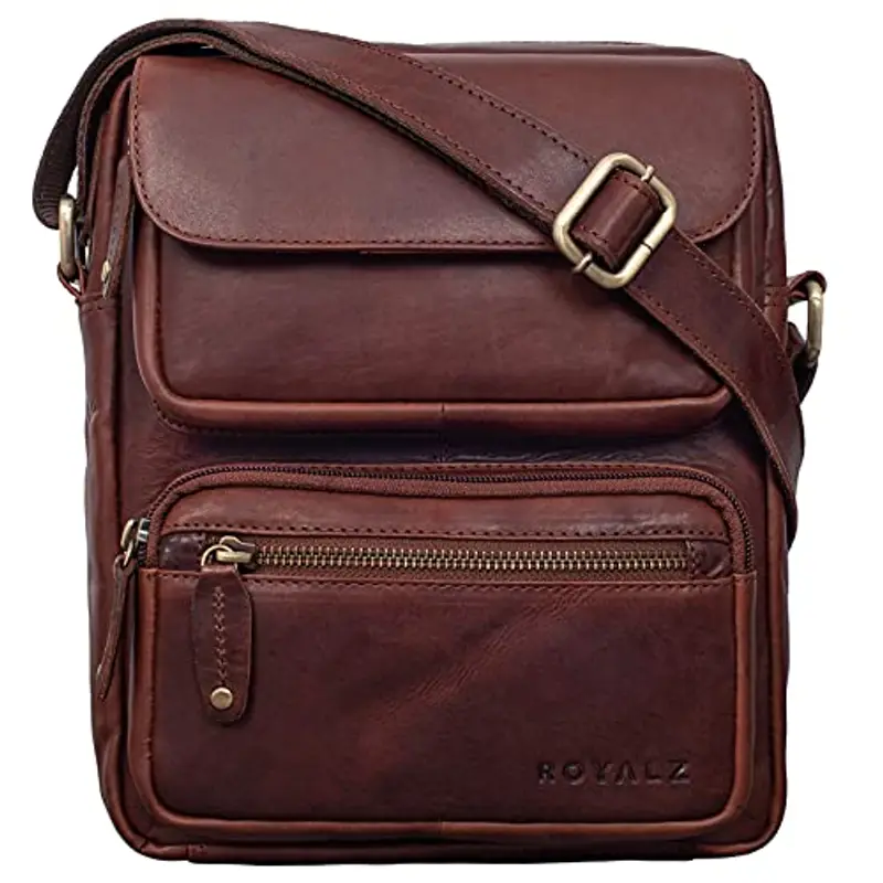 ROYALZ Borsa messenger Uomo Marrone 2149047