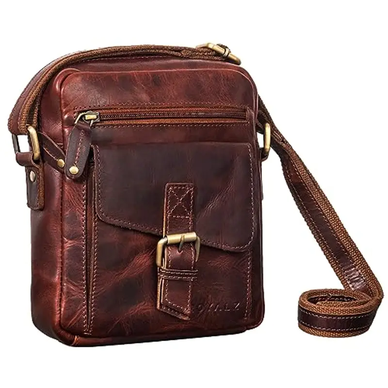 ROYALZ Borsa a tracolla Uomo Marrone 1961259