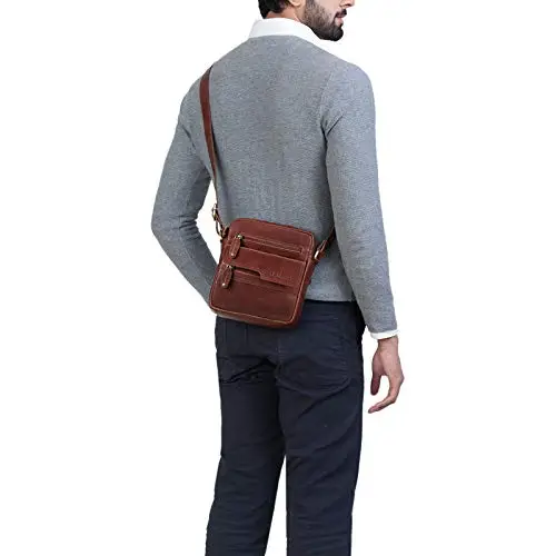 ROYALZ Borsello Uomo Marrone 2805472 miniatura 2