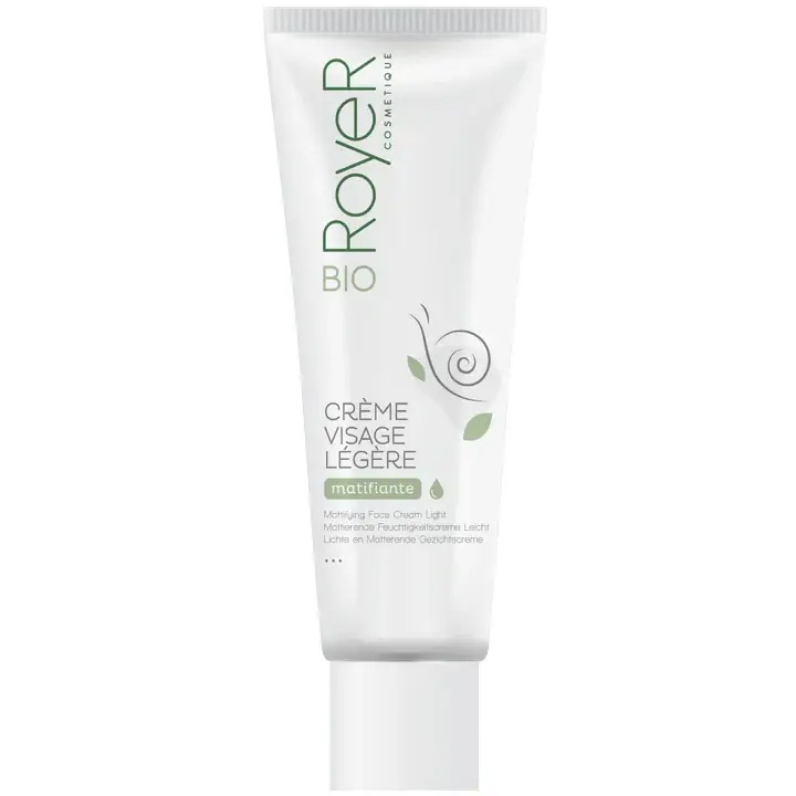 RoyeR Crema Viso Leggera - Opacizzante - alla Bava di Lumaca - BIO 50 ml
