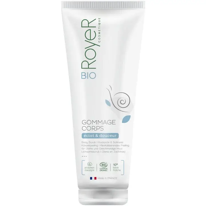 RoyeR Scrub Corpo - Lucentezza & Dolcezza - alla Bava di Lumaca - BIO 200 ml