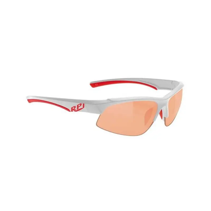 Occhiali Larry Racing Rosso Bianco TU