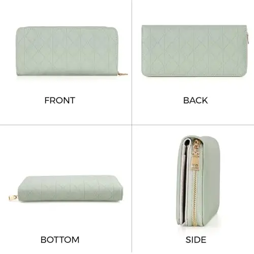 RRANCharltu Portamonete Donna Verde 2970638 miniatura 3