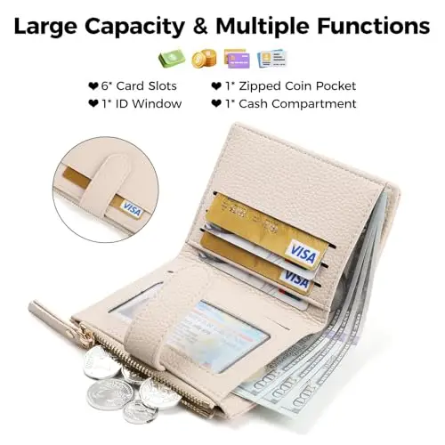 RRANCharltu Portamonete Ragazza Bianco 2537594 miniatura 2