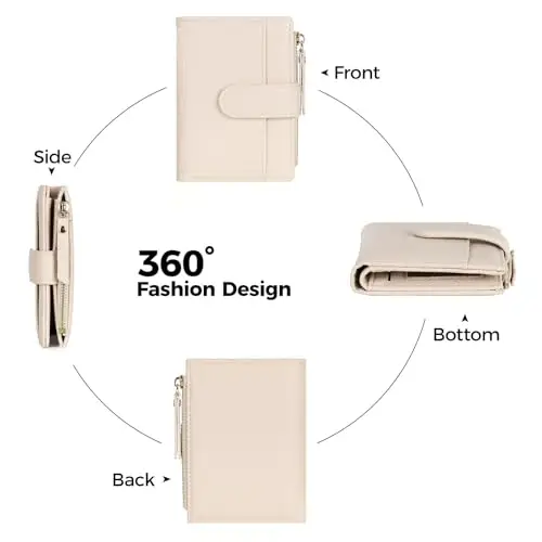 RRANCharltu Portamonete Ragazza Bianco 2537594 miniatura 3