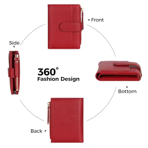 RRANCharltu Portamonete Donna Rosso 2537599 miniatura 3