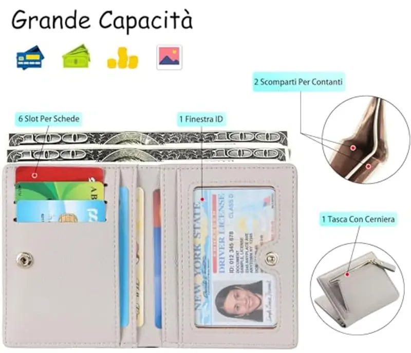 RRANCharltu Portamonete Donna Blu 1599900 miniatura 3